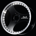 Advan ONI2 Progressive 20x11.0 / +05 Off / 5x114.3 / 73mm Bore / Machining and Racing Gloss Black YAYP0M05EBF