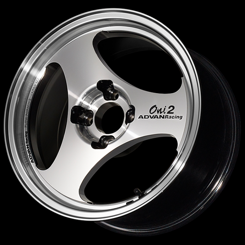 Advan ONI2 15x5.5 / +45 Offset / 4x100 / 63mm Bore / Machining and Diamond Cut YAY5B45ADC