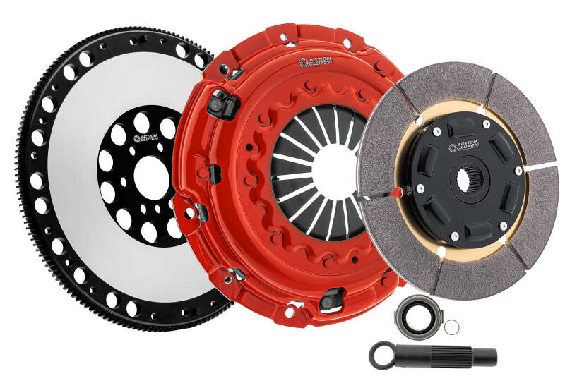 Action Clutch 98-99 BMW 323i 2.5L (M52) Ironman Sprung (Street) Clutch Kit w/Lightened Flywheel ACR-3324-SPR
