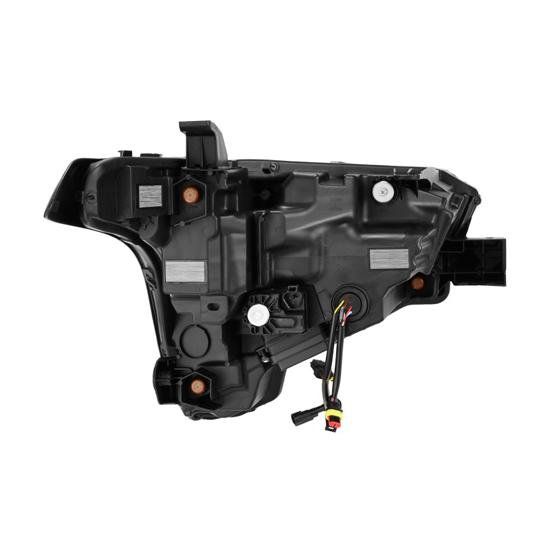 AlphaRex 22-23 Toyota Tundra LUXX-Series Headlights Black w/Amber DRL - Req 810029 OR 810030 880874 *Discontinued