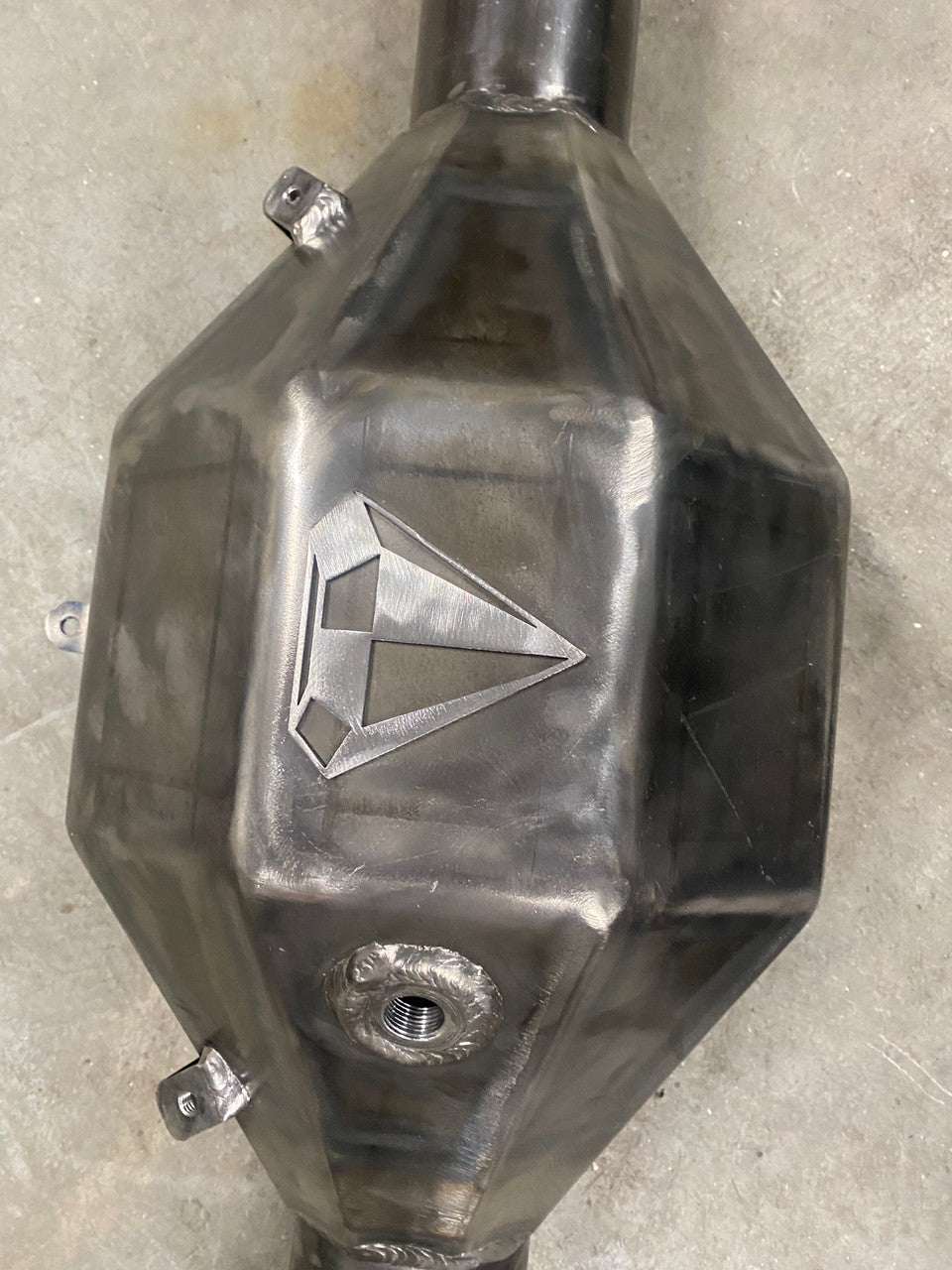 4XNation Tacoma Diamond Axle Housing Upgrade for 05+ models, bolt-in drivetrain component with durable construction.