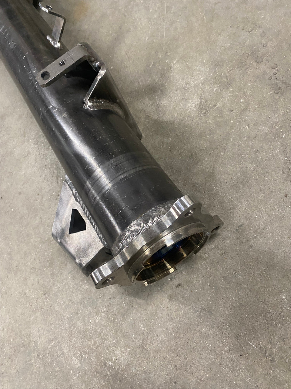 4XNation Tacoma diamond axle housing upgrade for 2005+ models, bolt-in drivetrain component with durable construction.