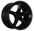 XXR 569 Wheel Flat Black / Gloss Black Lip 20x9 +20 5x4.5