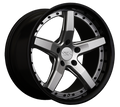 XXR 569 Wheel Silver / Gloss Black Lip 18x10 +35 5x120