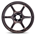 Advan RG-4 18x7 +41 4-100 Racing Copper Bronze Wheel YA48E41ACB