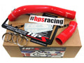 HPS Performance Products HPS Red Reinforced Silicone Radiator Hose Kit Coolant Ford 96-01 Mustang SVT Cobra 4.6L V8