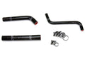 HPS Performance HPS Black Reinforced Silicone Radiator Hose Kit Honda 04-09 TRX450R