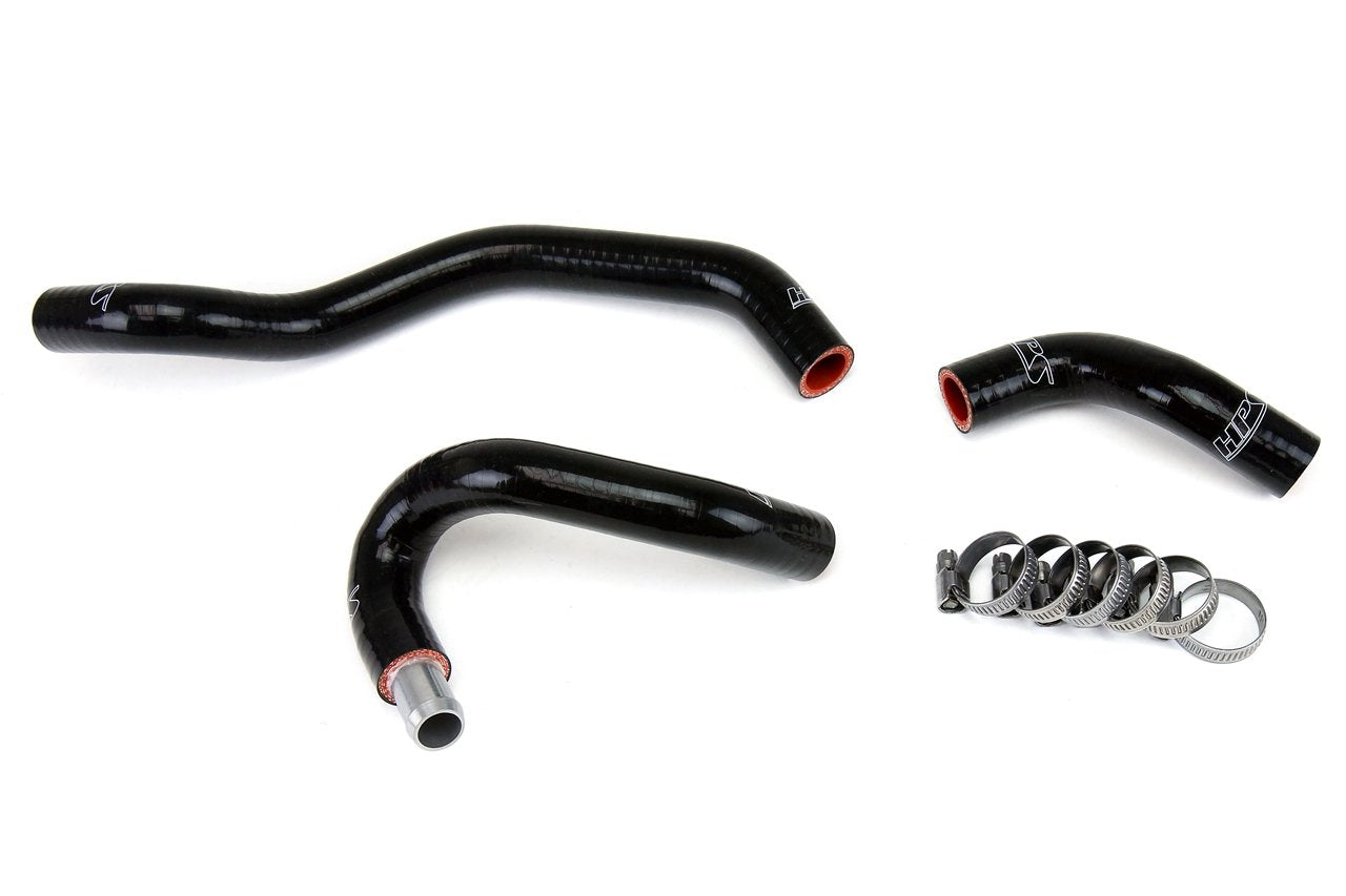 HPS Performance HPS Reinforced Silicone Heater Hose Kit Coolant, Infiniti 08-13 G37, Black