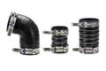 HPS Performance Products HPS High Temp Aramid Reinforced Silicone Intercooler Hose Boots Kit Chevy 2006-2010 Silverado 3500 6.6L Duramax Diesel