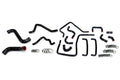 HPS Reinforced Silicone Radiator, Heater and Ancillary Hose Kit Coolant, Subaru 06-07 Impreza WRX 2.5L Turbo, Black