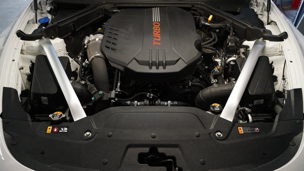 HPS Performance HPS Silicone Breather BOV Hose Kit 2019-2024 Genesis G70 3.3T V6 Twin Turbo, 57-2045