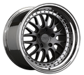 XXR 570 Wheel Graphite / Platinum Lip 18x8.5 +35 5x100