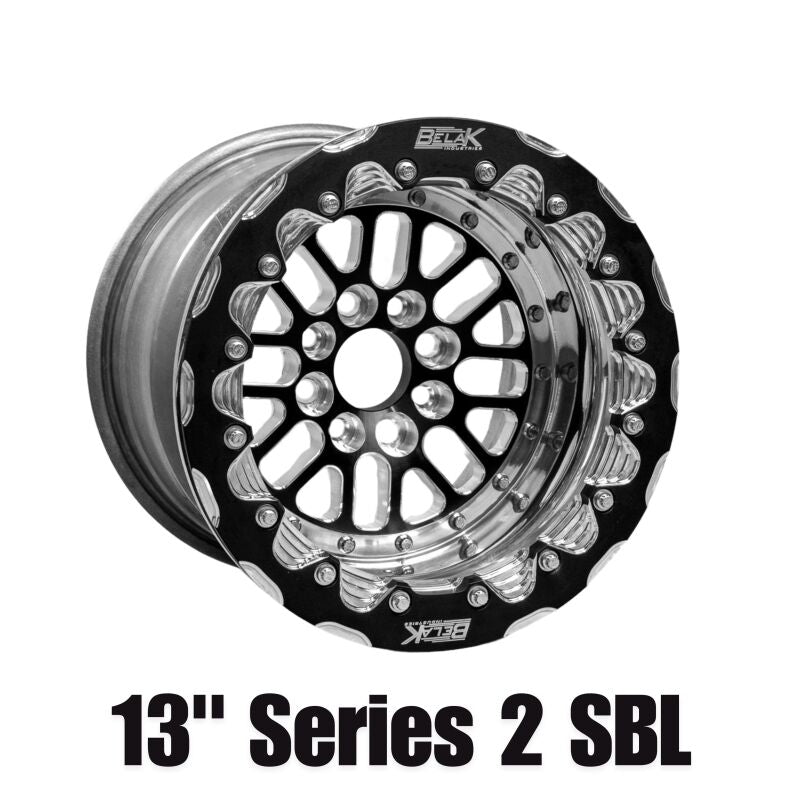 Belak Wheels Belak 13x9 / 5in BS / 5x114.3 BP / High Pad / Series 2 Wheel - Non-Beadlock 13095114S25BS-NBL