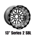 Belak Wheels Belak 13x9 / 5in BS / 4x100 BP / High Pad / Series 2 Wheel - Non-Beadlock 13094100S25BS-NBL