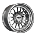 SSW Offroad Dakar wheels in machined silver finish, 17x9 inch size with +0 offset, 5-lug pattern, designed for off-road vehicles.