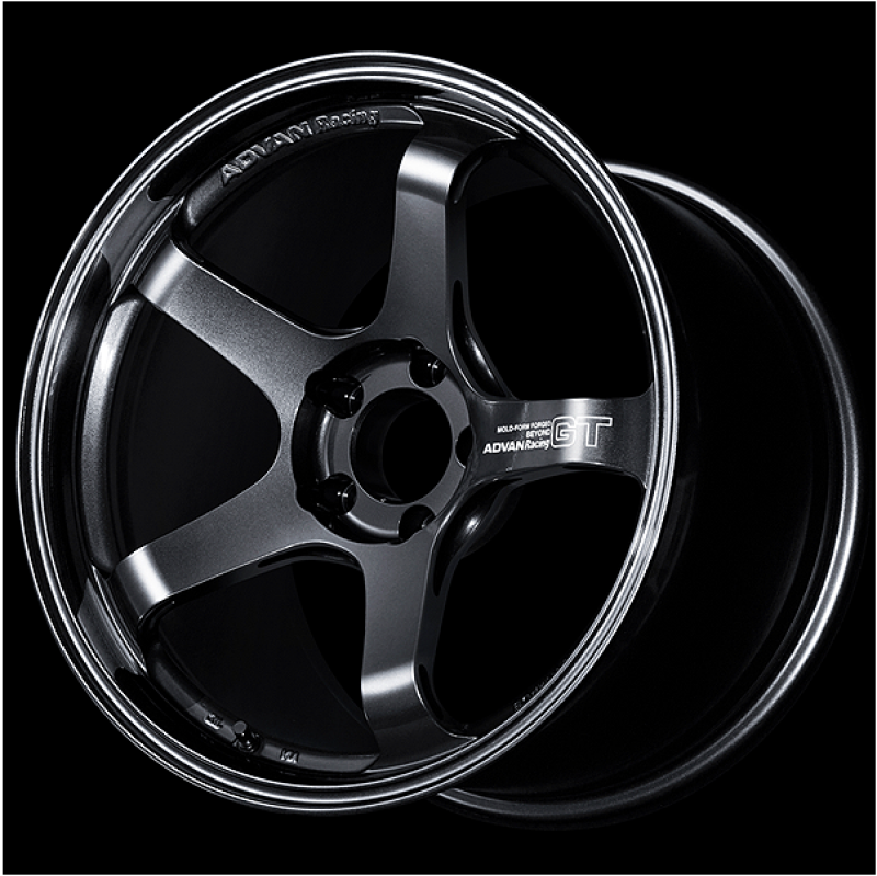 Advan GT Beyond 20x10.5 +24 5-114.3 Racing Titanium Black Wheel YAQB0L24ETB