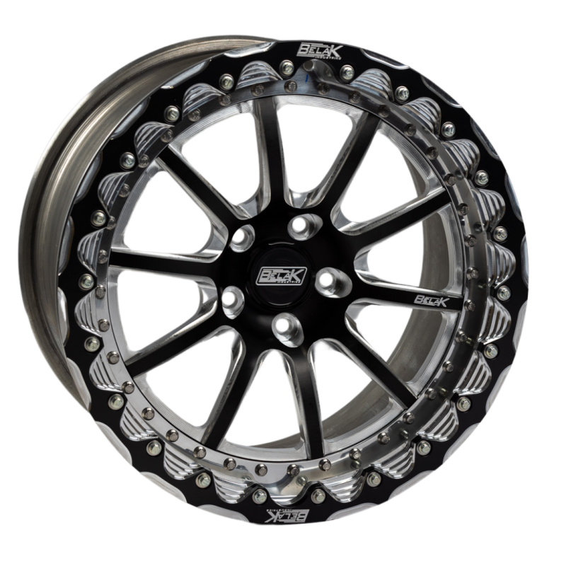 Belak Wheels Belak 18x9 / 5.75in BS / 5x4.75 BP / High Pad / Series 4 Wheel - Single Beadlock 18095475S45BS-SBL