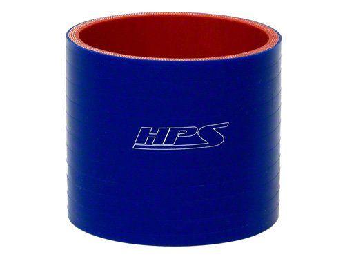 HPS 4-1/2" ID, 3" Length, Silicone Straight Coupler Hose, High Temp 4-ply Reinforced, 114mm ID, Blue