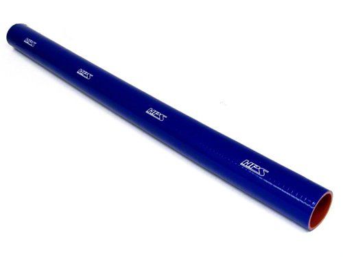 HPS 5" ID, 3 Feet Length, Silicone Straight Coupler Coolant Tube Hose, High Temp 4-ply Reinforced, Blue, 127mm ID