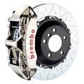 Brembo 15-23 Mustang Front GTR BBK 6 Piston Billet 380x34 2pc Rotor Slotted Type3- Nickel 1N3.9047AR