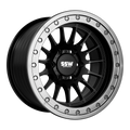 SSW Offroad Beadlock Dakar wheels in matte black, 17x9 inches with -25 offset, featuring rugged off-road design.