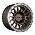 SSW Offroad Dakar Evo 17x9 matte bronze off-road wheels with +0 offset, featuring a rugged design and bold spoke pattern.