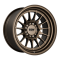 SSW Offroad Dakar matte bronze 17x9 wheel with +0 offset, showcasing a rugged off-road wheel design in matte bronze finish.