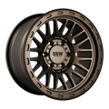 SSW Offroad Griffon matte bronze 17x9 wheel with -25 offset, featuring a rugged design and bold spokes.