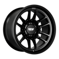 SSW Offroad Raptor matte black 17x9 wheel with -12 offset, featuring a rugged design for off-road vehicles.