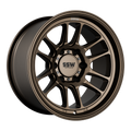 SSW Offroad Raptor matte bronze 17x9 inch off-road wheel with -12 offset, shown in a close-up view.