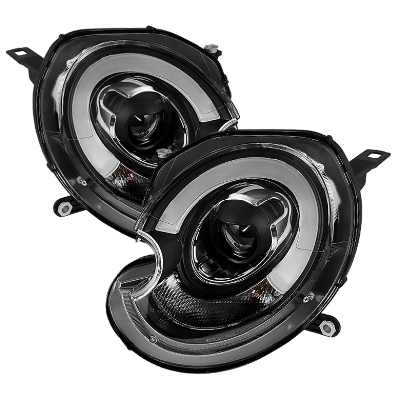 Spyder Mini Cooper 2010-2012 Projector Headlights Xenon/HID Model- DRL Blk PRO-YD-MC07-HID-DRL-BK 5080615