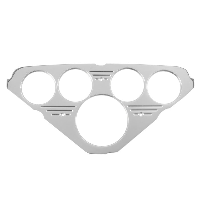 Autometer Old Tyme Black 5 Piece Kit (MPH/FUEL/OILP/WTMP/BAT) 55-59 Chevy Truck Direct-Fit Dash Kit 7036-OTB