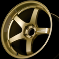 Advan GT for Porsche 18x10.5 / +45 Offset / 5x130 / 71.6mm Bore / Racing Gold Metallic YAQ8L45PZP