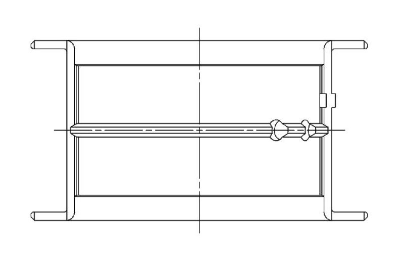 ACL Chev. V8 265-283-302-327 Race Series Engine Crankshaft Main Bearing Set 5M429H-STD