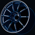 Advan RZII 18x7.0 / +42 Offset / 4x100 / 63mm Bore / Racing Indigo Blue and Ring YAZ8E42AE