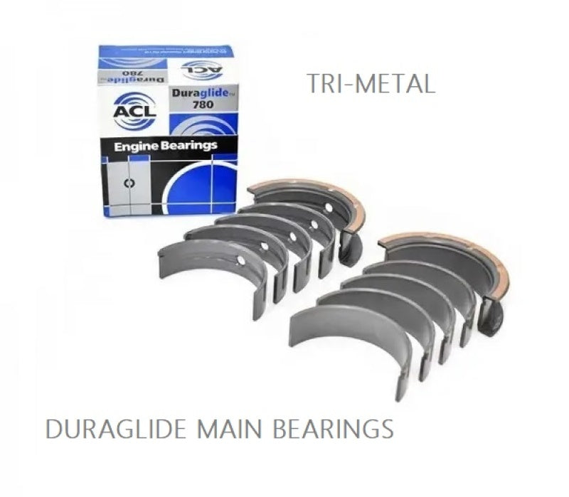 ACL 0 Engine Crankshaft Main Bearing Set 4M1108P-.25