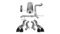 Corsa 12-13 Cadillac Escalade ESV DUB 6.2L V8 Black Sport Cat-Back Exhaust 14887BLK