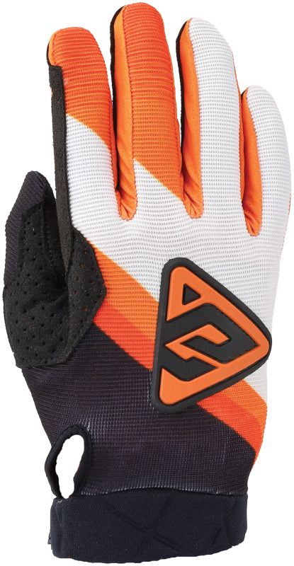 Answer 24 Peak Flo Gloves Black/Hyper Orange/White - 2XL 442805