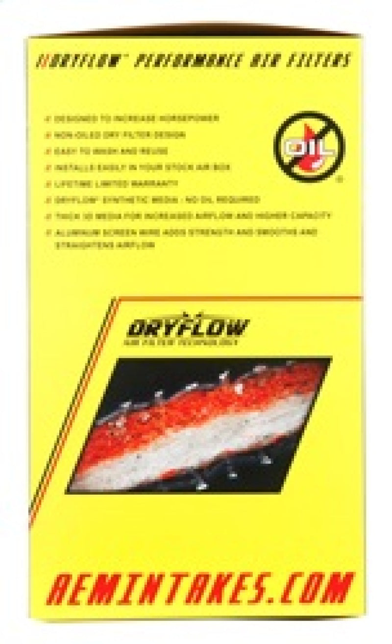 AEM Induction AEM DryFlow Air Filter Kit 4in x 7in DRYFLOW 21-2057DK