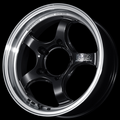 Advan RG-D2 17x7.5 / +30 Offset / 4x98 / 58mm Bore / Machining and Black Gunmetallic YAT7F30SBG