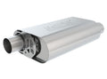 Borla CrateMuffler SBC 283 / 327 / 350 2.5 inch Offset/Center 14in x 4.35in x 9in Oval Muffler 400823