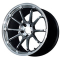 Advan RZ-DF2 20x9 - 5x112 - +40mm - Diamond Cut & Hyper Platinum Black Wheel YAF0I40MDHPB