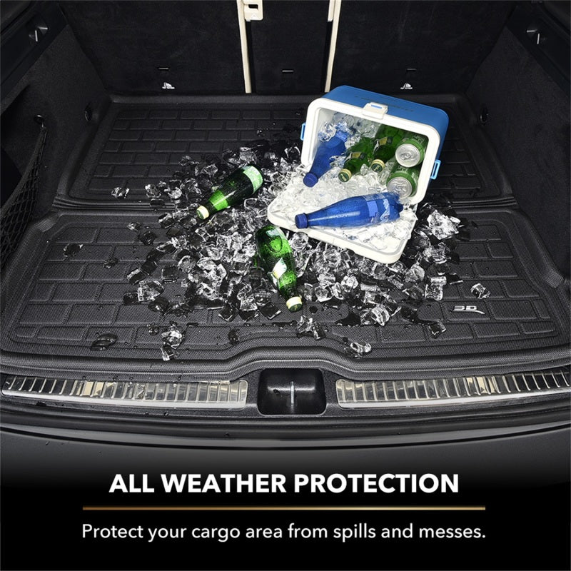 3D MAXpider 2017-2020 BMW 5 Series (G30) Kagu Cargo Liner - Black M1BM0841309