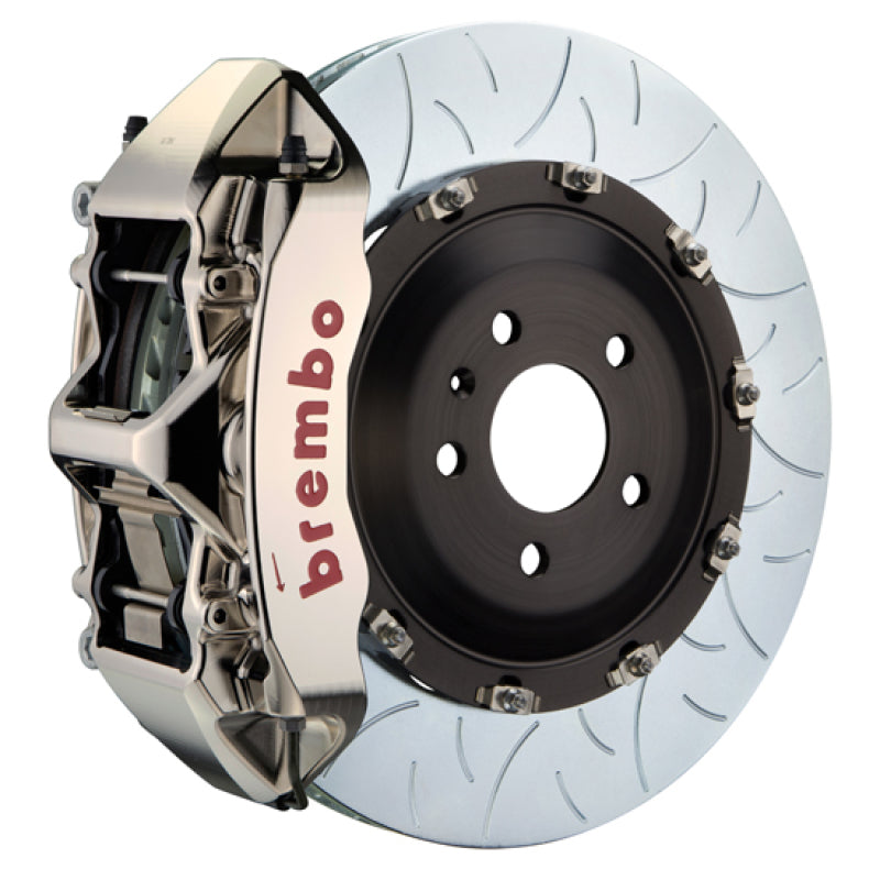 Brembo 17+ LC500/18+ LS500 Front GTR BBK 6 Piston Billet 405x34 2pc Rotor Slotted Type3- Nickel 1N3.9536AR