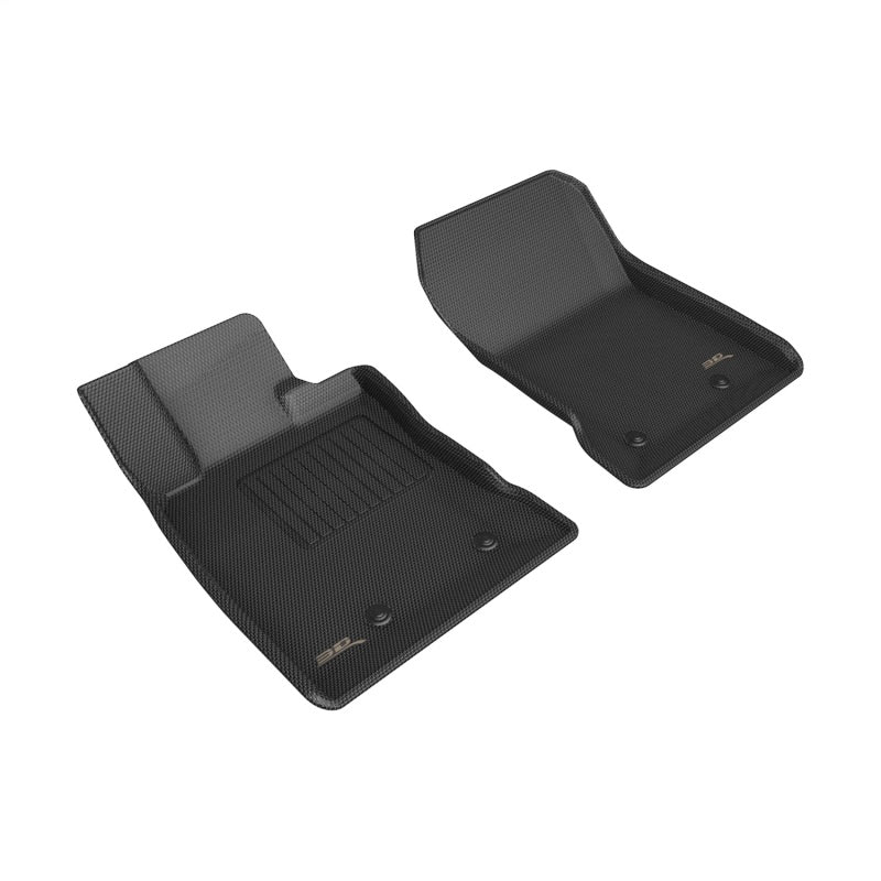 3D MAXpider 3D MAXipder 2023 Toyota GR86 / Subaru BRZ Kagu Black Floor Mat - Row 1 L1TY28311509