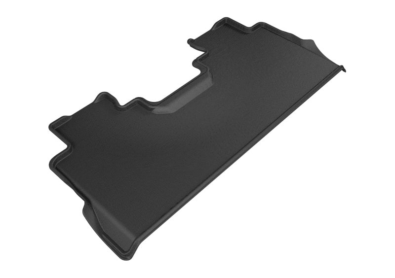3D MAXpider 2017-2019 Ford F-250/350/450 Supercrew Kagu 2nd Row Floormats - Black L1FR10821509