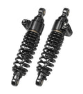 Bitubo Suspension Bitubo WME2 Twinshocks Adjustable: Hydraulic Spring Preload, Rebound, Length 361mm, Dark Edition T0012WME22V2