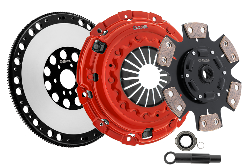 Action Clutch 97-98 BMW 528i 2.8L (M52) Stage 3 Clutch Kit (1MS) w/Lightened Flywheel ACR-3354