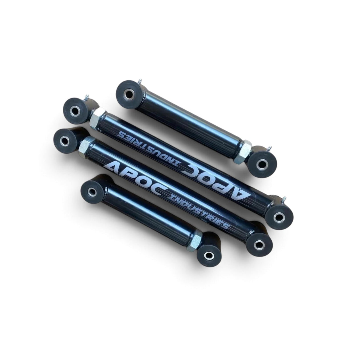 Toyota 4Runner second generation rear trailing arms by Apoc Industries, adjustable suspension components for 1990-1995 models.