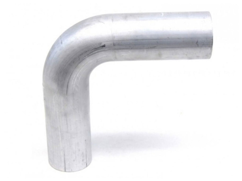 HPS 3-1/4" OD 90 Degree Bend 6061 Aluminum Elbow Pipe Tubing 16 Gauge w/ 3" CLR